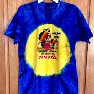 Tropic Plus Youth Cotton Tie-Dye Jamaica T-Shirt L
